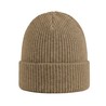 Czapka zimowa z wełny merino - mod. 6060:Camel, Wełna merino